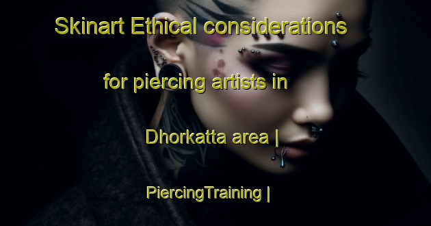Skinart Ethical considerations for piercing artists in Dhorkatta area | PiercingTraining | PiercingClasses | SkinartTraining-India